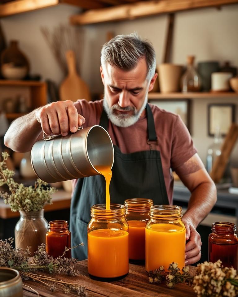 Johan Smit of Outeniqua Candle Co.