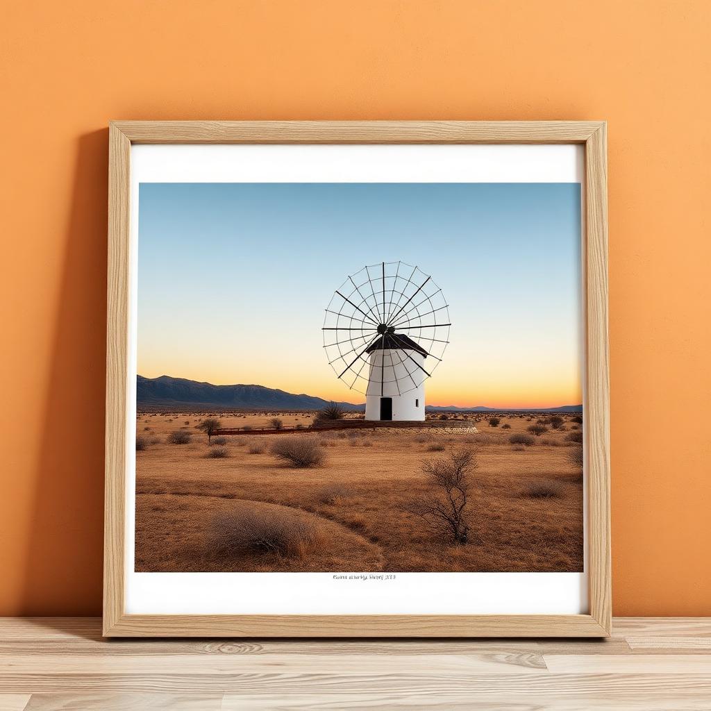 Karoo Windpomp Print